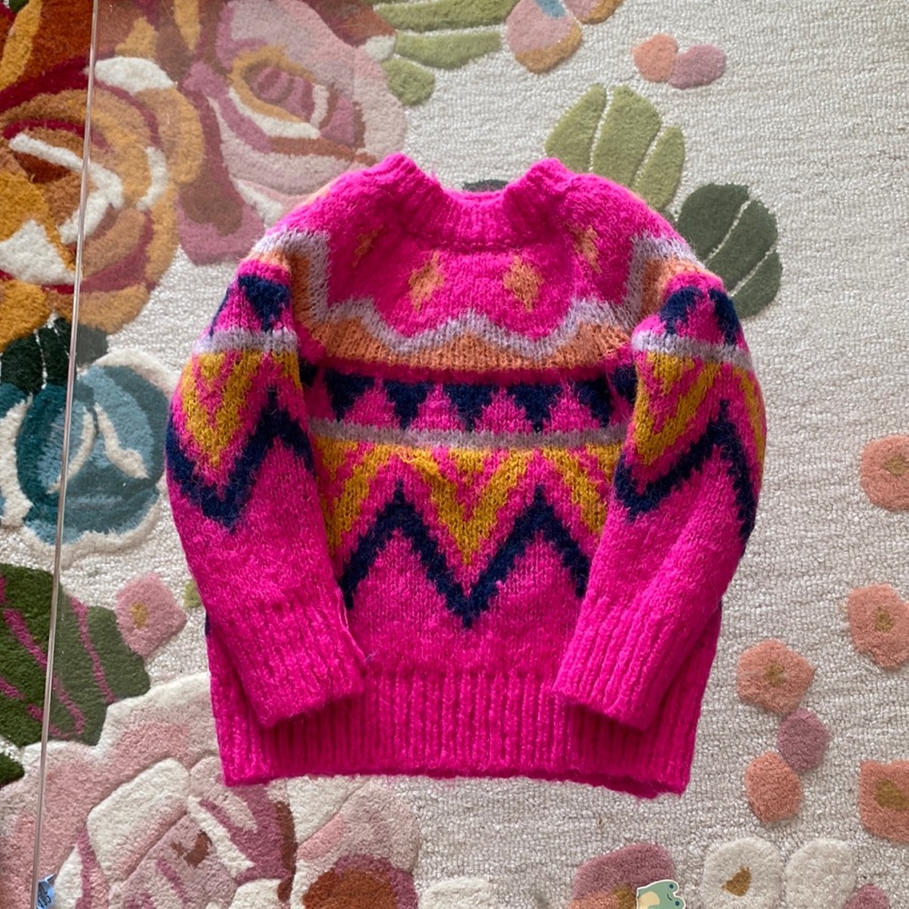 Vivid fall sweater from target